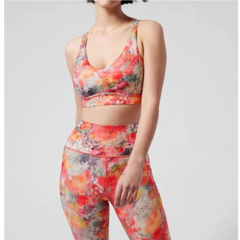 Athleta Solace Printed Bra